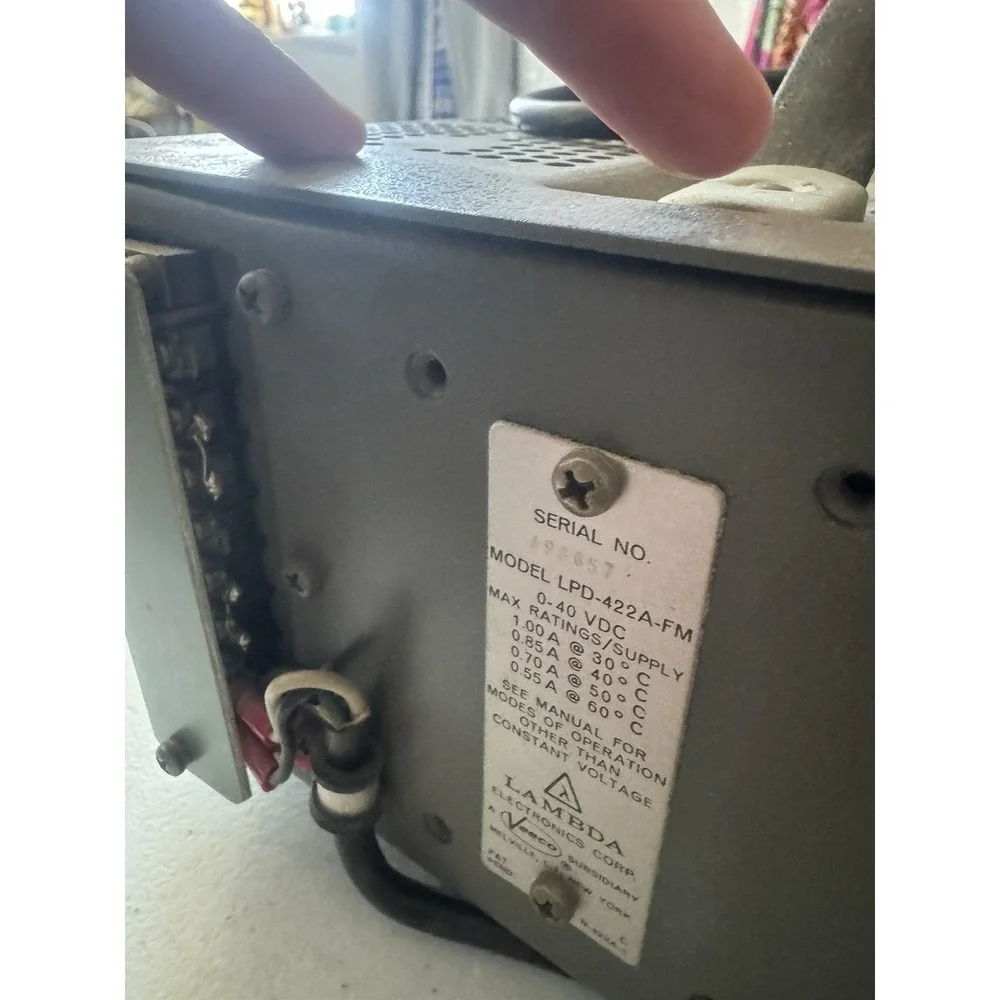 Vintage‎ Working LAMBDA Electronics LPD-422A-FM Dual Regulated Power Supply
